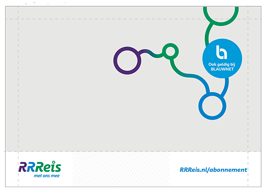 RRReis Blauwnet regulier met attentiebol